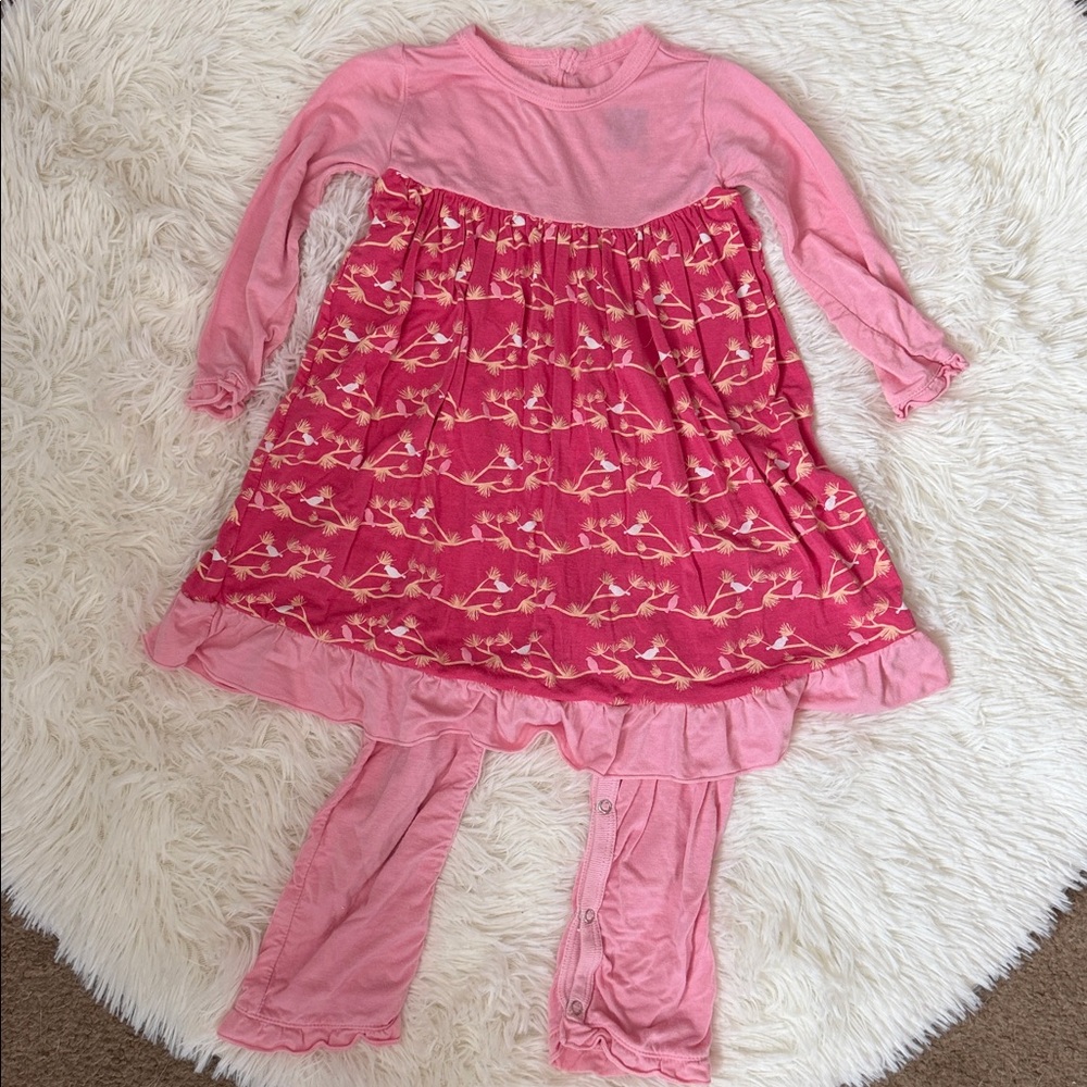 Kickee Pants Pink Nightgown Pajamas
